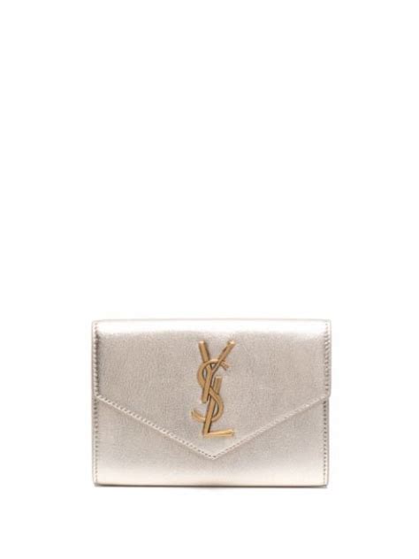 portacarte yves saint laurent donna|PORTAFOGLI CON CATENA .